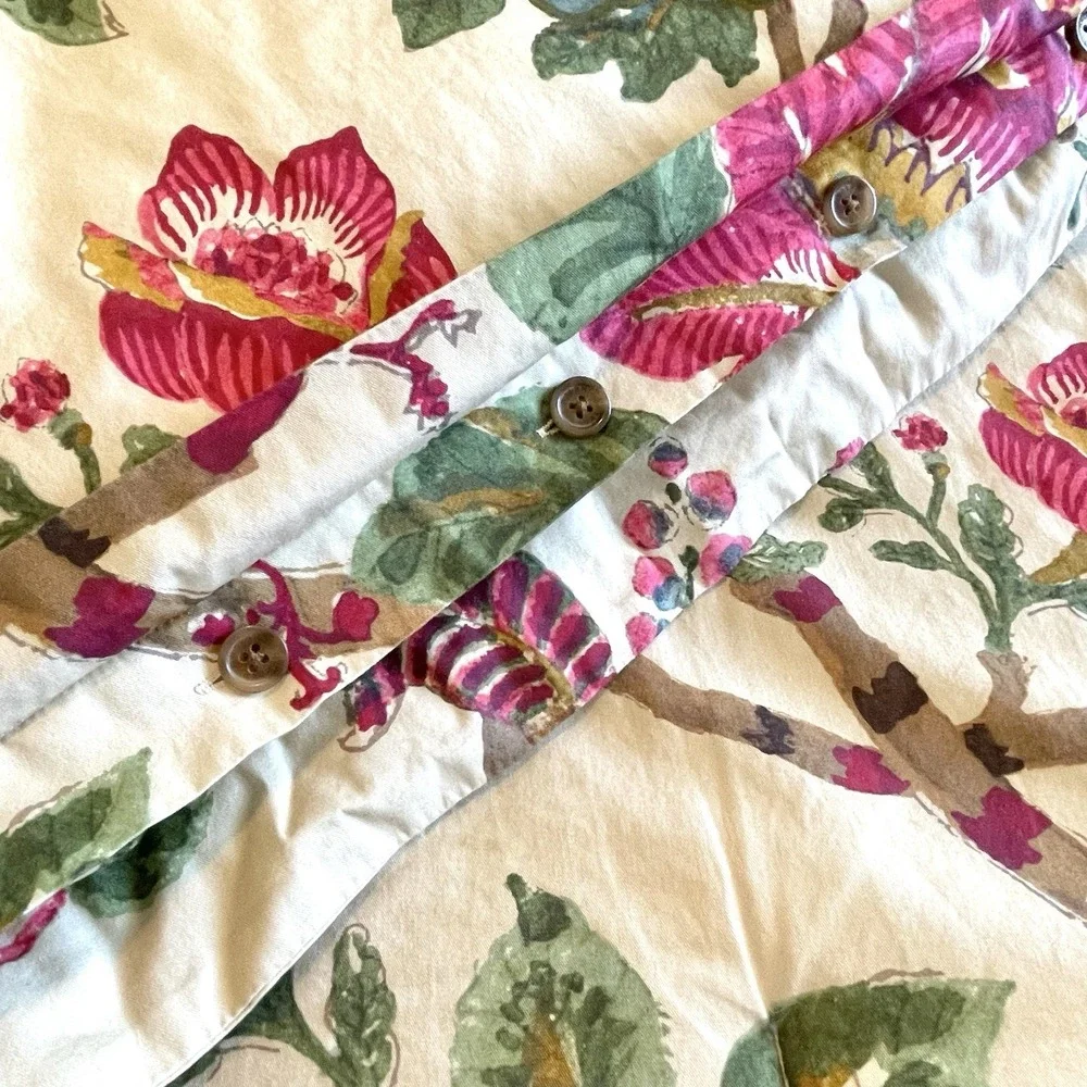 Ralph Lauren Teagan Floral King Comforter Set w 2 Shams Cottage